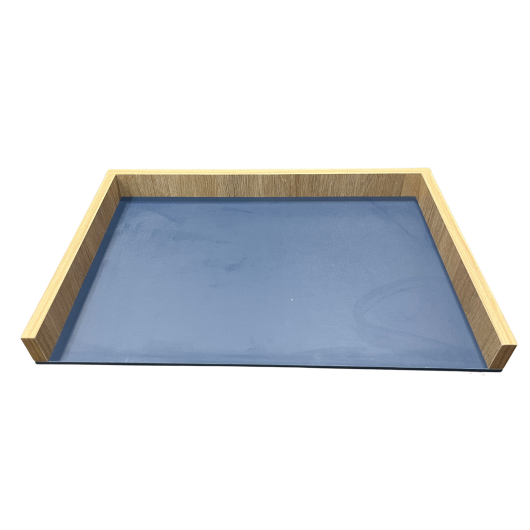 Tampo azul para análise de grãos