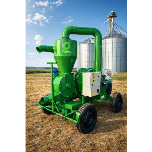 Sugador Transportador de Granéis - STG-5000 - Alta capacidade de sucção e transporte de granéis