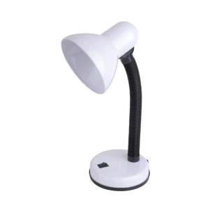 luminária de mesa branca startec
